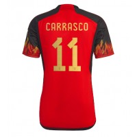 Camisa de time de futebol Bélgica Yannick Carrasco #11 Replicas 1º Equipamento Mundo 2022 Manga Curta